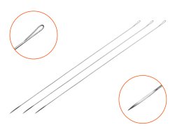 Prošívací jehla Delphin FISHY /3ks Prošívací jehla Delphin FISHY /3ks