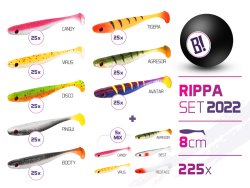 Sada nástrah BOMB Rippa barvy 2022 8cm / 225ks Sada nástrah BOMB Rippa barvy 2022 8cm / 225ks