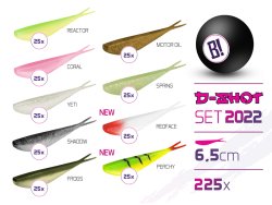 Sada nástrah BOMB D-SHOT set 2022 6,5cm / 225ks Sada nástrah BOMB D-SHOT set 2022 6,5cm / 225ks