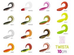 Umělá nástraha Delphin TWISTA UVs / 5ks 36 Umělá nástraha Delphin TWISTA UVs / 5ks 36