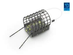 Krmítko s olověnou zátěží Delphin RiverSTIX