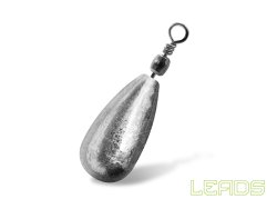 Delphin LEADS Hruška s obratlíkem / 10ks Delphin LEADS Hruška s obratlíkem / 10ks