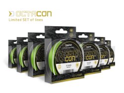 Limitovaný SET šňůr Delphin OctaCON / fluo zelený Limitovaný SET šňůr Delphin OctaCON / fluo zelený