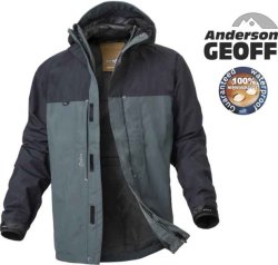 Bunda Barbarus 2 černá vel.XXXL Bunda Barbarus 2 černá vel.XXXL