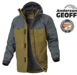 Bunda Barbarus 2 zelená vel.XXXXL Bunda Barbarus 2 zelená vel.XXXXL