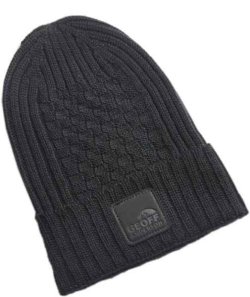 Čepice Geoff Anderson WizWool Ulf beanie černá Čepice Geoff Anderson WizWool Ulf beanie černá