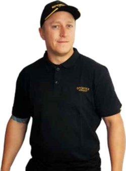 Classic Polokošile s logem - černá vel.L Classic Polokošile s logem - černá vel.L