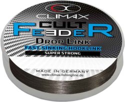 CLIMAX CULT Feeder Droplink potápivá šňůra šedá 10m 0,06mm / 3,2kg CLIMAX CULT Feeder Droplink potápivá šňůra šedá 10m 0,06mm / 3,2kg