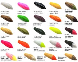 Dipované umělé nástrahy FishUP Maya 3,5cm / 2,2g - 8ks Bubble Gum/Hot Dipované umělé nástrahy FishUP Maya 3,5cm / 2,2g - 8ks Bubble Gum/Hot