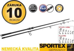 Kaprový prut Sportex DNA Carp Classic 366cm 2,75Lb Kaprový prut Sportex DNA Carp Classic 366cm 2,75Lb