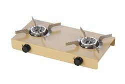 Dvouhořákový vařič RIVET s regulací plamene