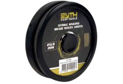 FAITH Strike sinking braid zelená 25lb/20m FAITH Strike sinking braid zelená 25lb/20m
