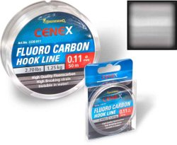 Feeder fluorocarbon Cenex Hook line - průhledný 50m 0,17mm / 2,95kg Feeder fluorocarbon Cenex Hook line - průhledný 50m 0,17mm / 2,95kg