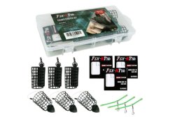 Feeder set v krabičce 21x11cm krmítka návazce feeder tyčky Feeder set v krabičce 21x11cm krmítka návazce feeder tyčky