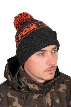 Fox Collection Bobble - Black & Orange Fox Collection Bobble - Black & Orange