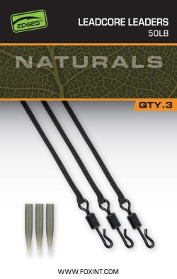 Fox EDGES™ Naturals Leadcore Leaders Fox EDGES™ Naturals Leadcore Leaders
