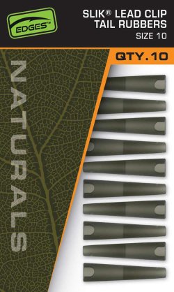 Fox EDGES™ Naturals Slik Lead Clip Tail Rubber - Size 10 Fox EDGES™ Naturals Slik Lead Clip Tail Rubber - Size 10