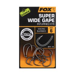 Fox EDGES™ Super Wide Gape (In-Turned Eye) Fox EDGES™ Super Wide Gape (In-Turned Eye)