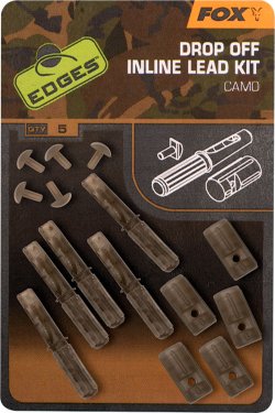 Fox EDGES™ Camo Inline Lead Drop Off Kits Fox EDGES™ Camo Inline Lead Drop Off Kits