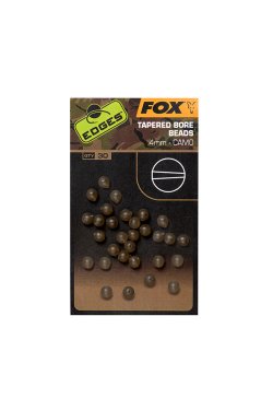 Fox EDGES™ Camo Tapered Bore Bead - 4mm Fox EDGES™ Camo Tapered Bore Bead - 4mm