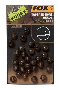 Fox EDGES™ Camo Tapered Bore Bead - 6mm Fox EDGES™ Camo Tapered Bore Bead - 6mm