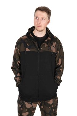 Fox LW Black/Camo Split Zip Hoody Fox LW Black/Camo Split Zip Hoody