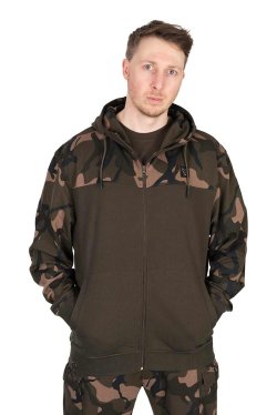 Fox LW Khaki/Camo Split Zip Hoody Fox LW Khaki/Camo Split Zip Hoody