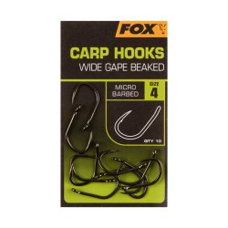 Fox Wide Gape Beaked Carp Hooks Fox Wide Gape Beaked Carp Hooks