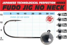 Fudo JIG bez nálitku 1 balení 5ks 3g Fudo JIG bez nálitku 1 balení 5ks 3g