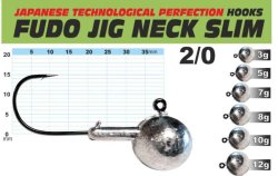 FUDO JIG PROFI Slim s nálitkem 2/0 balení 5ks 10g FUDO JIG PROFI Slim s nálitkem 2/0 balení 5ks 10g