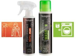 Grangers prací WASH 300ml+impregnační REPEL sprej 275ml Grangers prací WASH 300ml+impregnační REPEL sprej 275ml