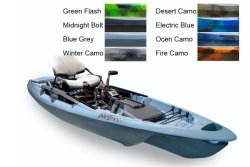 Kajak DORADO 125 V2 395cm Winter Camo