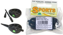 Kaprařská method feeder zátěž, brčka + kužel 2ks 100g Kaprařská method feeder zátěž, brčka + kužel 2ks 100g
