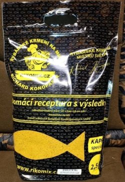 Kaprová směs - RIKOMIX KAPR žlutý 2,5KG