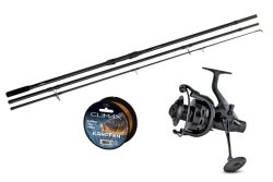 ZEBCO Kaprový set 3,9m/3Lbs+naviják BR10 000+silon ZEBCO Kaprový set 3,9m/3Lbs+naviják BR10 000+silon