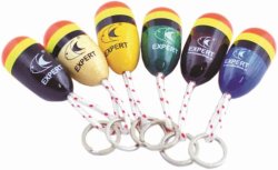 Klíčenka splávek žlutý 2ks Klíčenka splávek žlutý 2ks