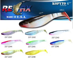 kopyto RK6 (15cm) cena 1ks/bal5ks 2237 červený ocásek kopyto RK6 (15cm) cena 1ks/bal5ks 2237 červený ocásek