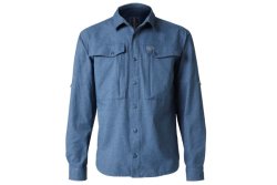 Košile Zulo II Geoff Anderson dlouhý rukáv - modrá S Košile Zulo II Geoff Anderson dlouhý rukáv - modrá S