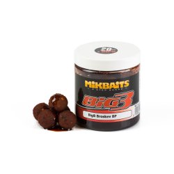 Mikbaits BiG boilie v dipu 250ml BigB Broskev Black pepper - 24mm