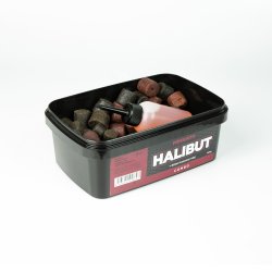 Mikbaits Halibut 500g combo Halibut peletový mix + 60ml lososový olej