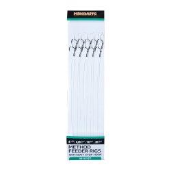 Mikbaits Method Feeder Návazce s nekonečnou zarážkou 10ks Mikbaits Method Feeder Návazce s nekonečnou zarážkou 10ks