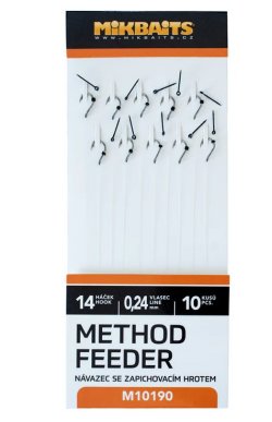 Mikbaits Method Feeder Návazce se zapichovacím hrotem č.14 - 10 ks Mikbaits Method Feeder Návazce se zapichovacím hrotem č.14 - 10 ks