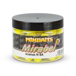 Mikbaits Mirabel Fluo boilie 150ml Ananas N-BA - 12mm Mikbaits Mirabel Fluo boilie 150ml Ananas N-BA - 12mm