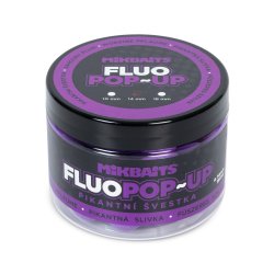 Mikbaits Plovoucí fluo boilie 150ml Pikantní švestka - 14mm Mikbaits Plovoucí fluo boilie 150ml Pikantní švestka - 14mm