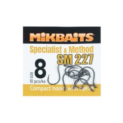Mikbaits SPECIALIST & METHOD háčky SM 227 hook 10ks 635 Mikbaits SPECIALIST & METHOD háčky SM 227 hook 10ks 635