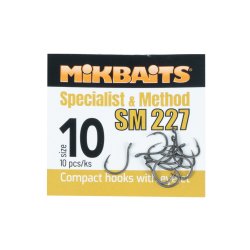 Mikbaits SPECIALIST & METHOD háčky SM 227 hook 10ks 636 Mikbaits SPECIALIST & METHOD háčky SM 227 hook 10ks 636