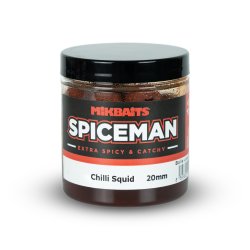 Mikbaits Spiceman boilie v dipu 250ml Chilli Squid - 20mm Mikbaits Spiceman boilie v dipu 250ml Chilli Squid - 20mm