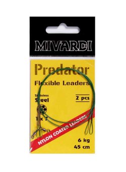 Mivardi Predator - lanko obratlík + očko 9 kg Mivardi Predator - lanko obratlík + očko 9 kg