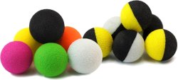 Nástraha - Zig-Balls 10 mm / 6 ks - fluo bíla Nástraha - Zig-Balls 10 mm / 6 ks - fluo bíla