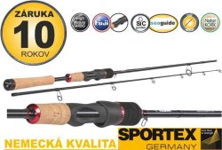 Přívlačové pruty Sportex Captor Spin 2-díl 3ks: 20g, 210cm M80 Přívlačové pruty Sportex Captor Spin 2-díl 3ks: 20g, 210cm M80